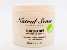 Load image into Gallery viewer, NatralSense Essentials Argan Oil Restorative Hair Mask

